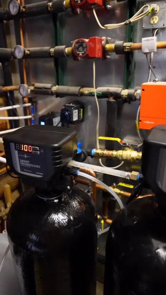 Commercial water softener and filtration system